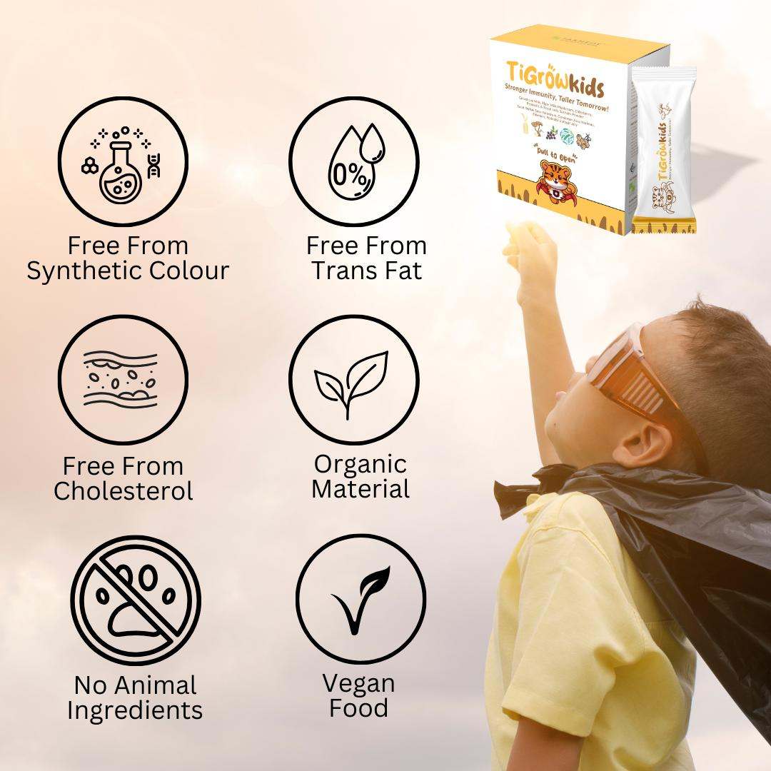 FARMEDY TigrowKids : Bone & Immunity Support for Growing Children