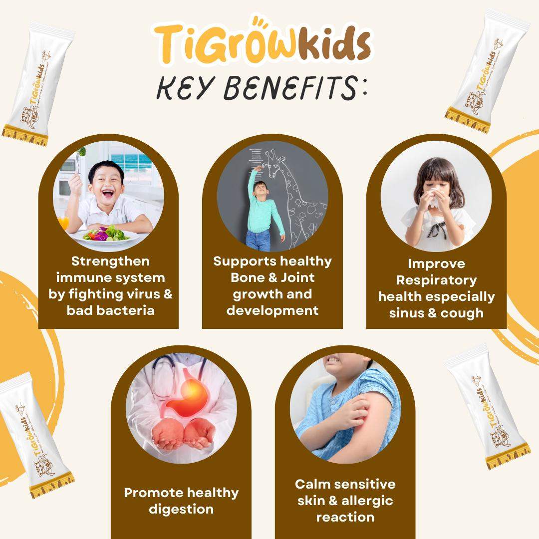 FARMEDY TigrowKids : Bone & Immunity Support for Growing Children